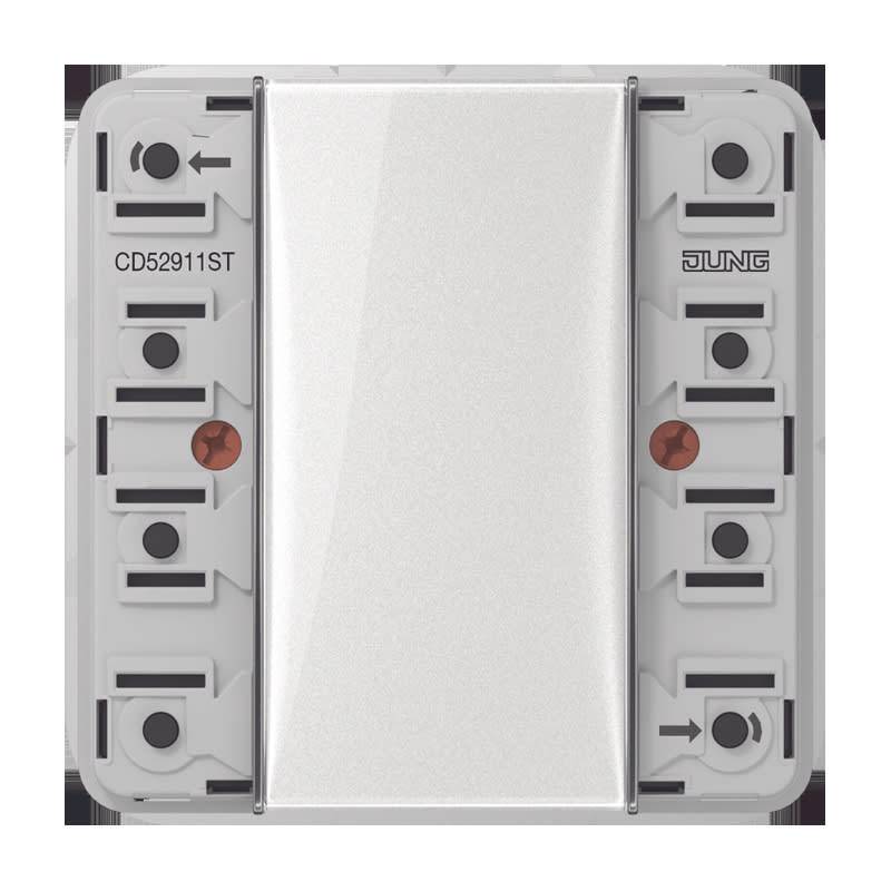 JG CD 52911 ST KNX Tastsensor-Modul Universal, 1fach, F50, Serie CD-0