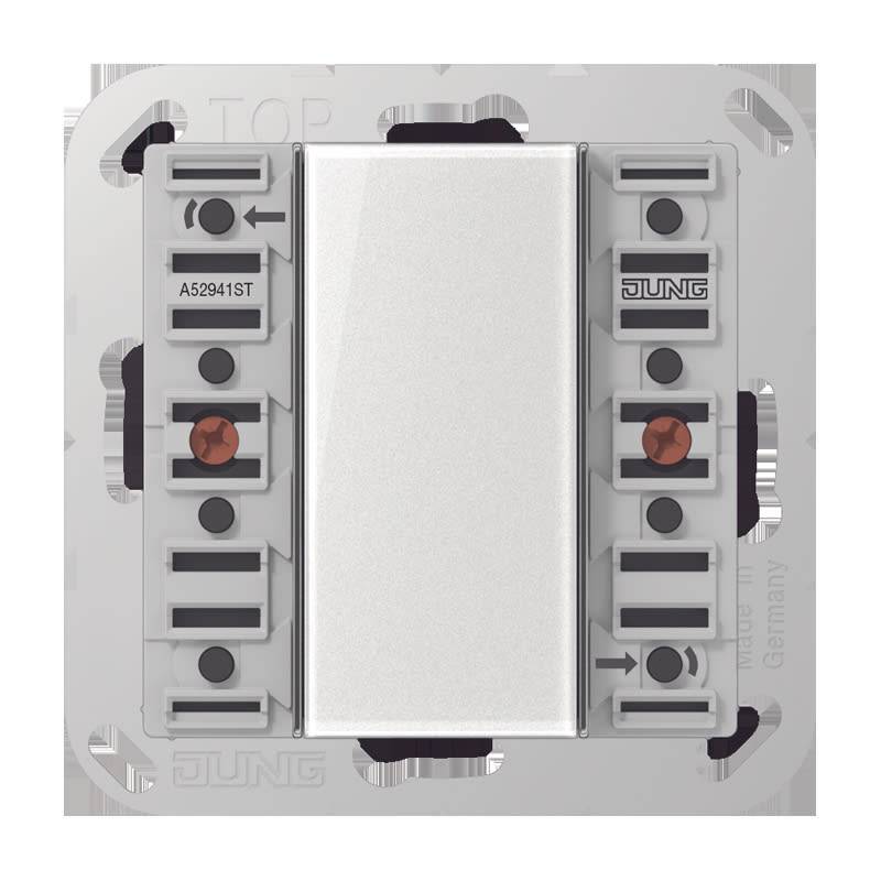 JG A 52941 ST KNX Tastsensor-Modul Universal, 4fach, F50, Serie AS/A-0