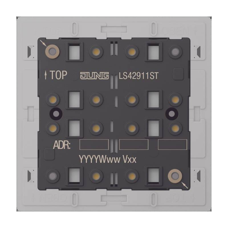 JG LS 4291 1ST KNX Tastsensor-Modul Universal, 1fach, F40, Secure, Serie LS-0