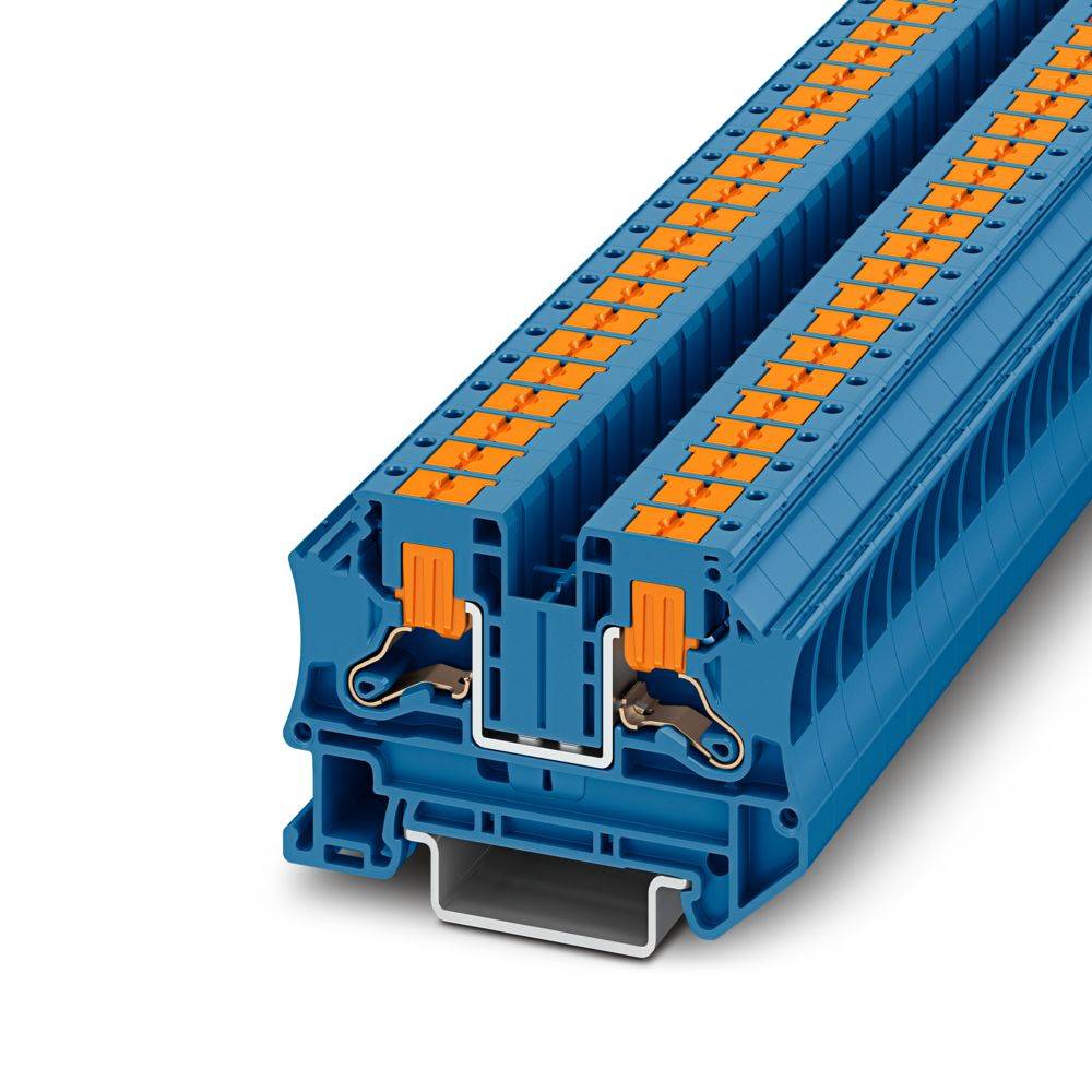 Phoenix Contact 1116735 Durchgangsreihenklemme 8.2 mm Push-In-Klemme Blau 50 St. Piece
