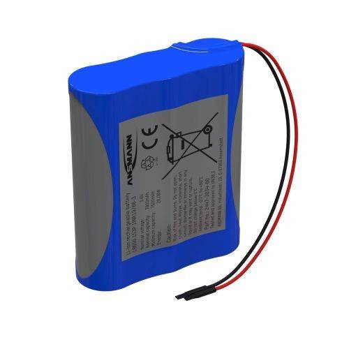 Ansmann, Lithium-Ionen Akkupack 3,6 Volt/7800 mAh/1S3P, ideal für mobile Anwendungen-0