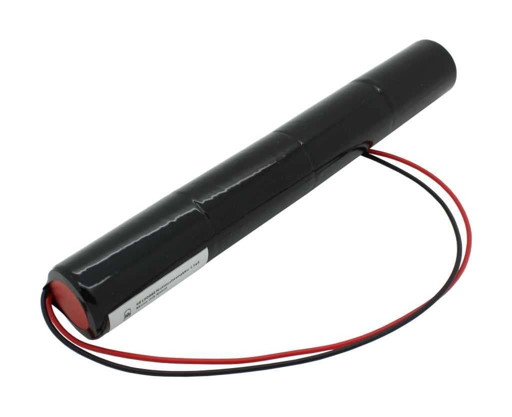 Notleuchtenakku NiMH 4,8V 4500mAh L1x4 Mono D mit 200mm Kabel einseitig ersetzt 4,8 V Akku-0