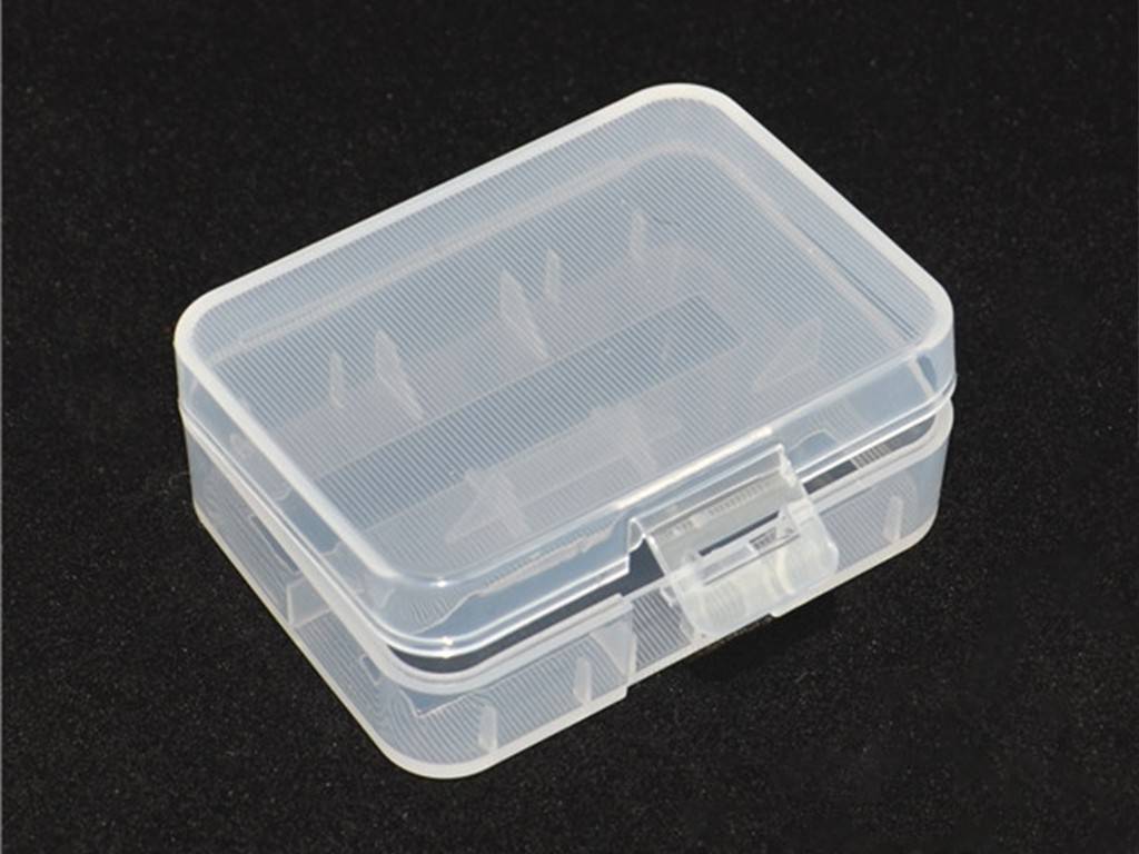 Plastikbox Keeppower D2 für 2x 18500 oder 2x 18350 transparent, Abmessungen beachten-0