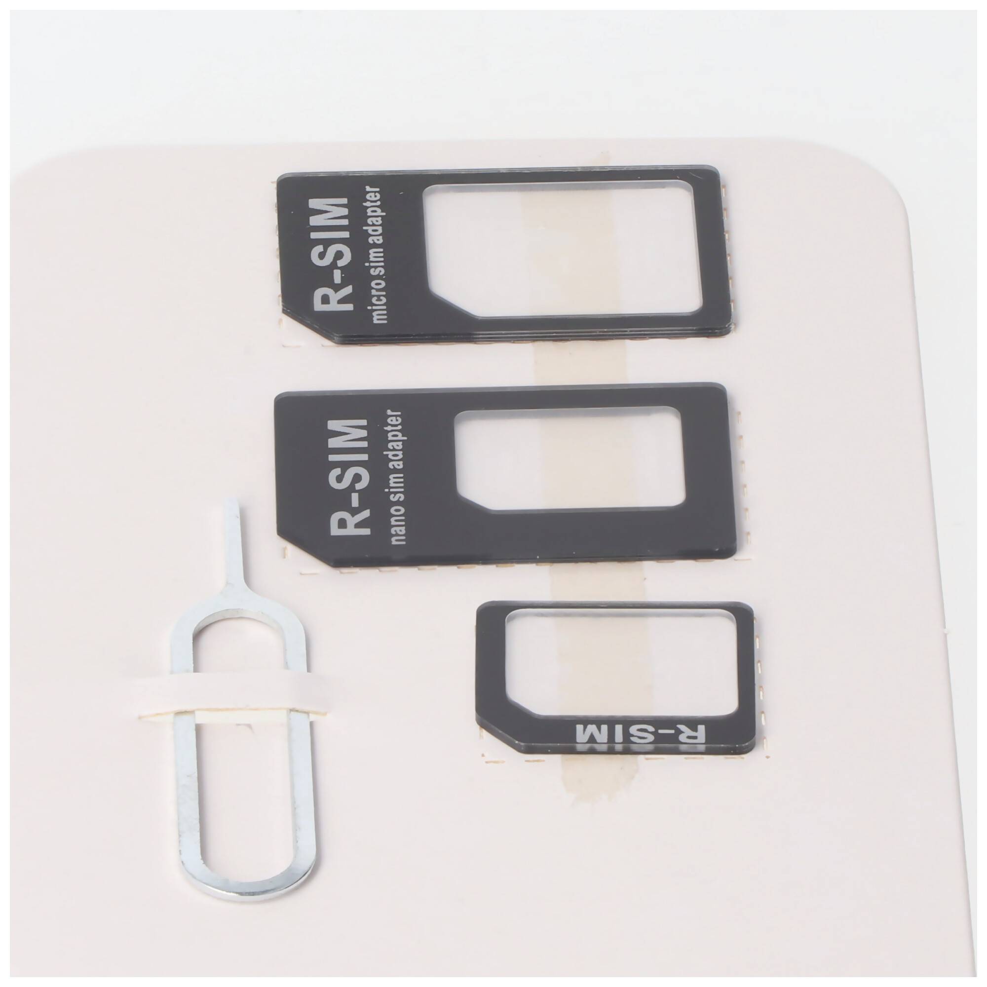 SIM-Kartenadapter 4in1, Adapter Micro-SIM auf SIM, Nano-SIM auf SIM, Nano-SIM auf Micro-SIM-3