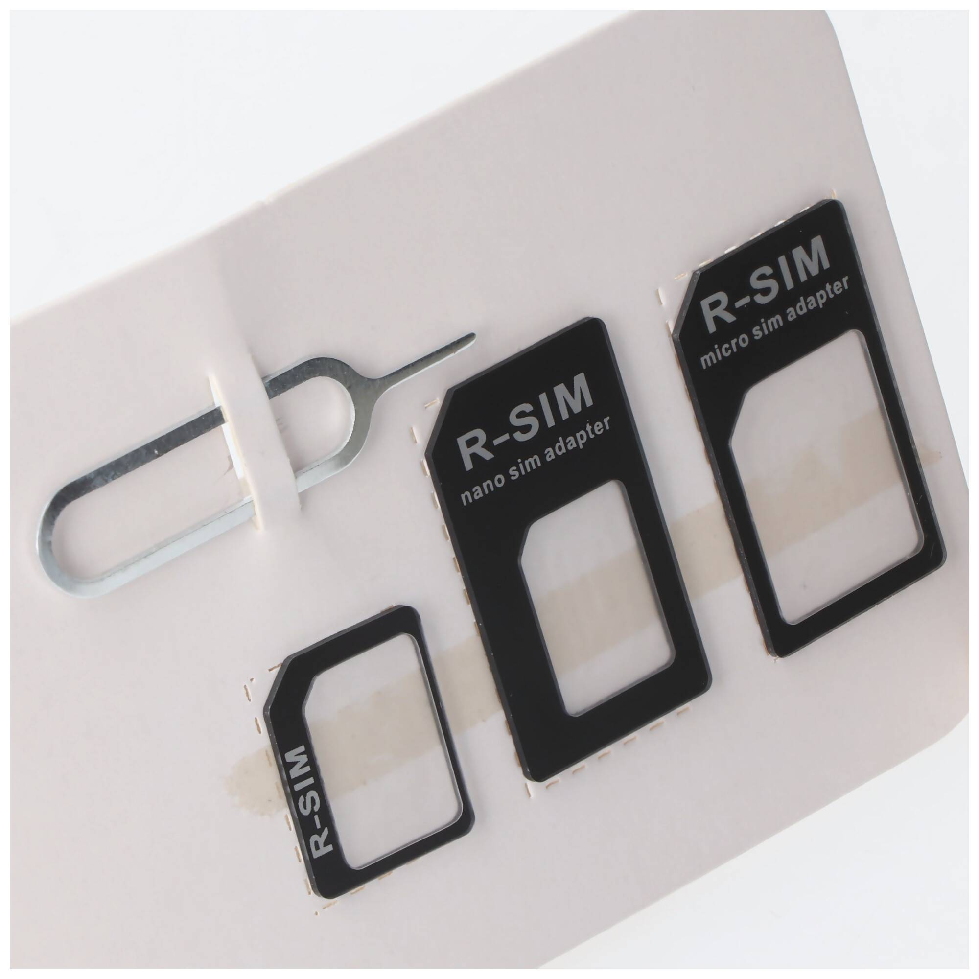 SIM-Kartenadapter 4in1, Adapter Micro-SIM auf SIM, Nano-SIM auf SIM, Nano-SIM auf Micro-SIM-4