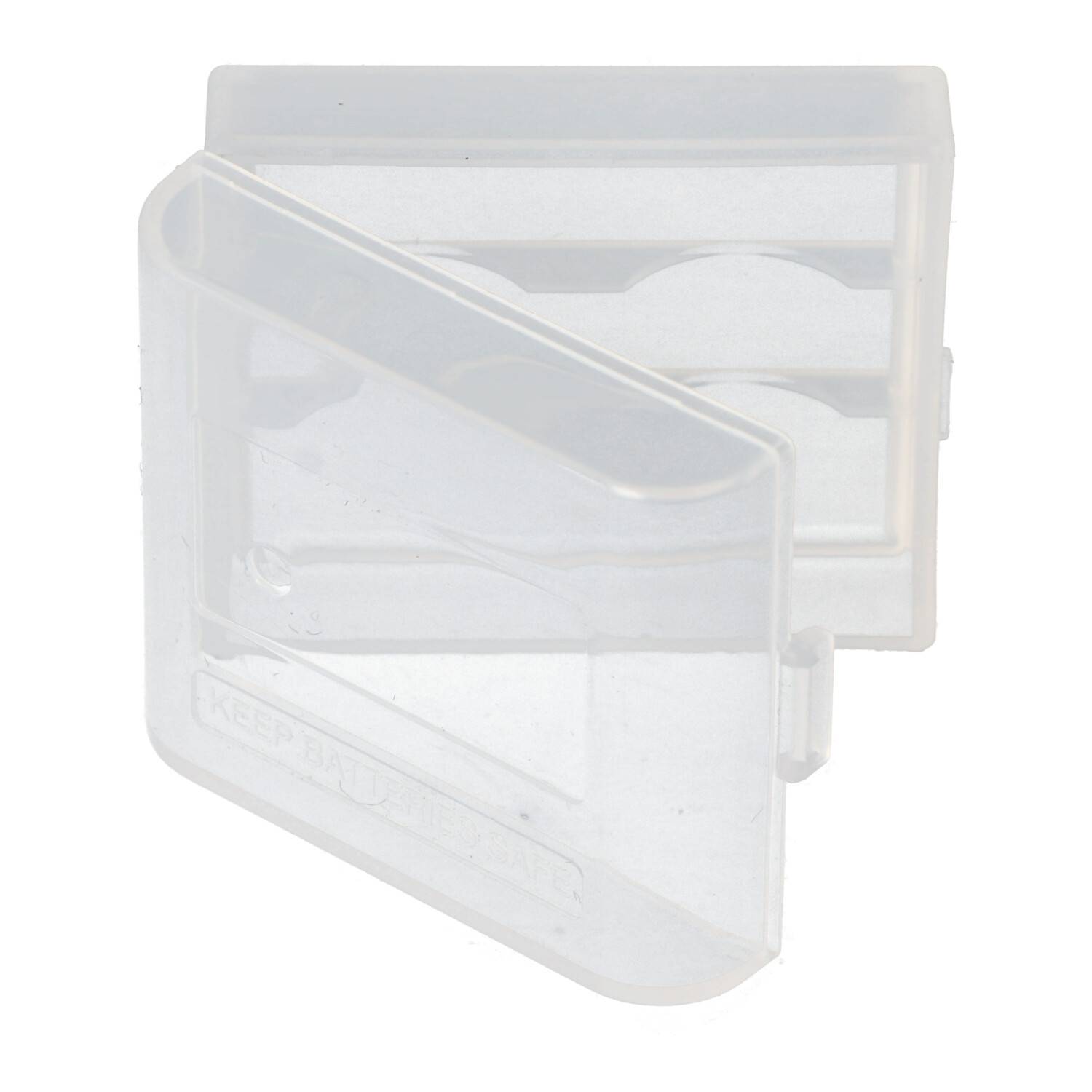 Soshine Plastikbox für 2x 16340/RCR123 transparent-0