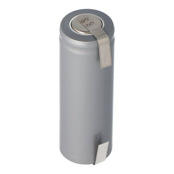 HHR-120 Akku passend für Rasierer, Rasierapperate 1,2 Volt 1200mAh mit Lötfahne U-Form