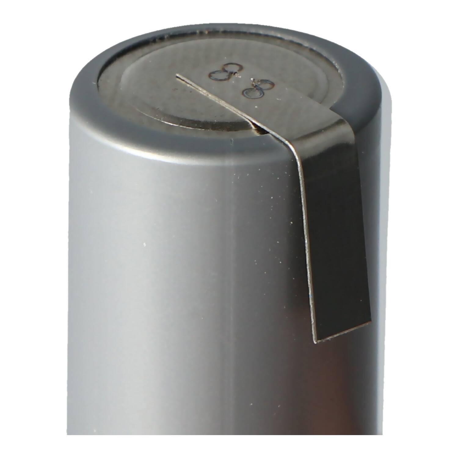 HHR-120 Akku passend für Rasierer, Rasierapperate 1,2 Volt 1200mAh mit Lötfahne U-Form-2
