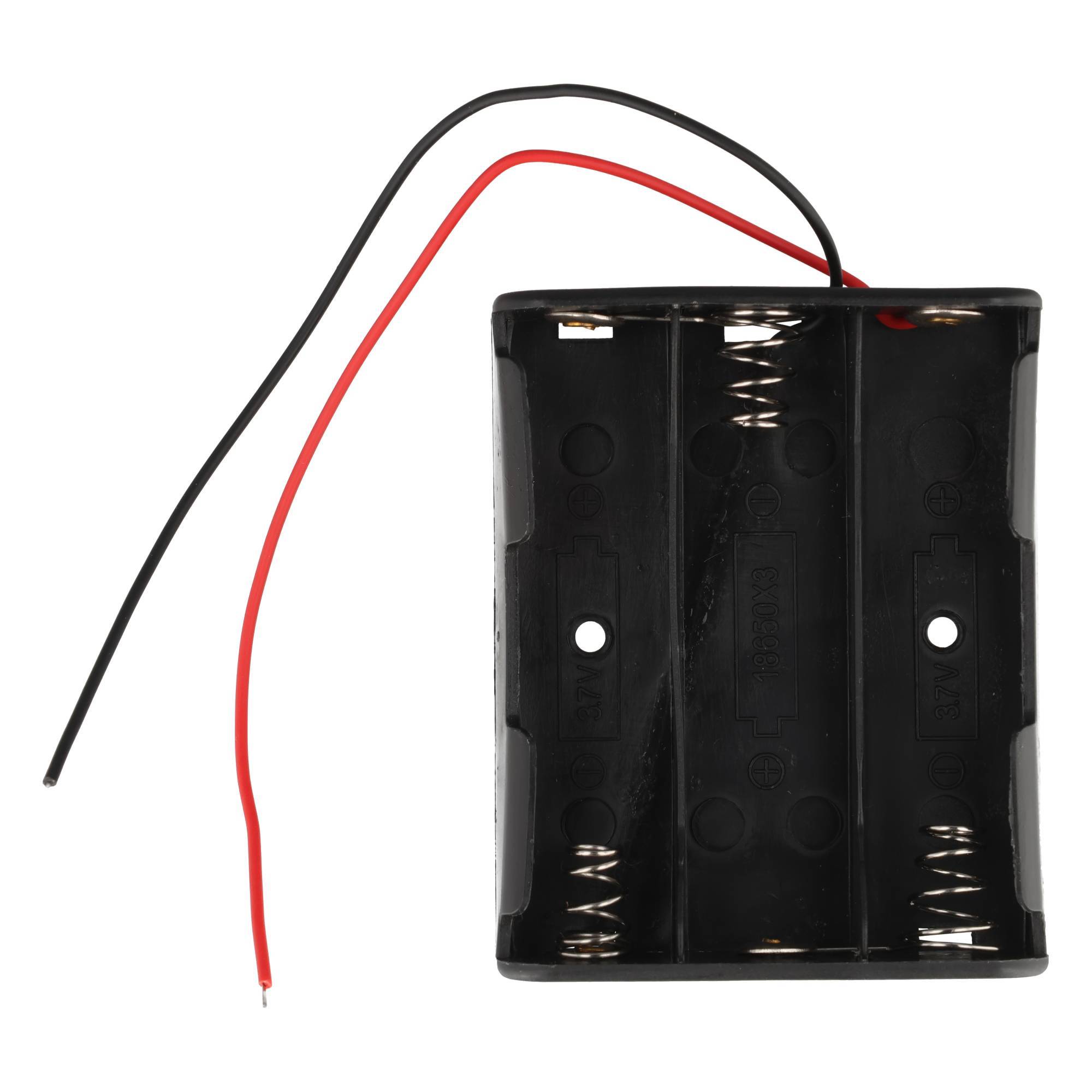 Batteriehalter für 3x 18650 Zellen mit Anschluss (3S1P)-2