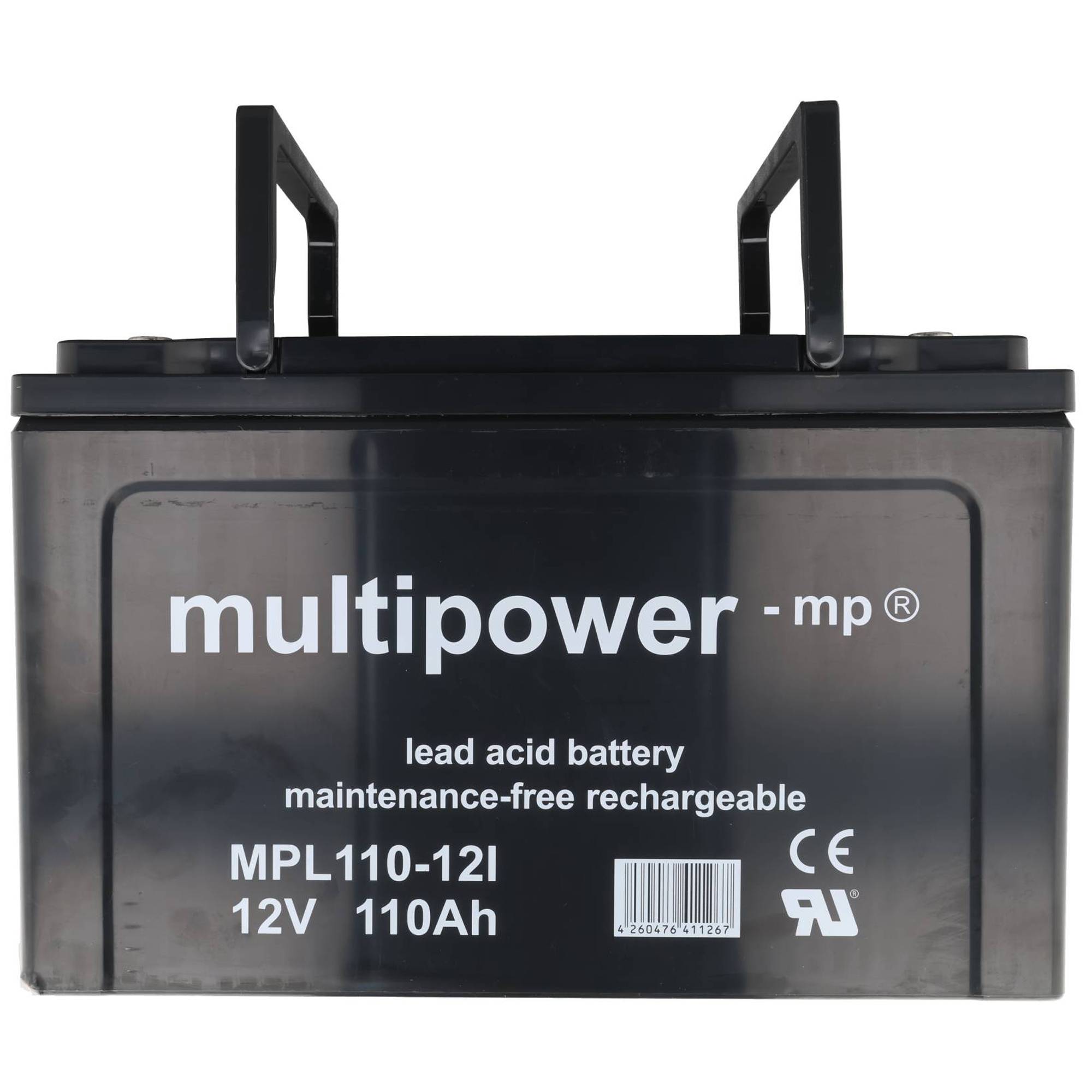 Multipower MPL100-12 12V 100Ah Long Life Bleiakku AGM Blei Gel Akku MPL110-12I-3