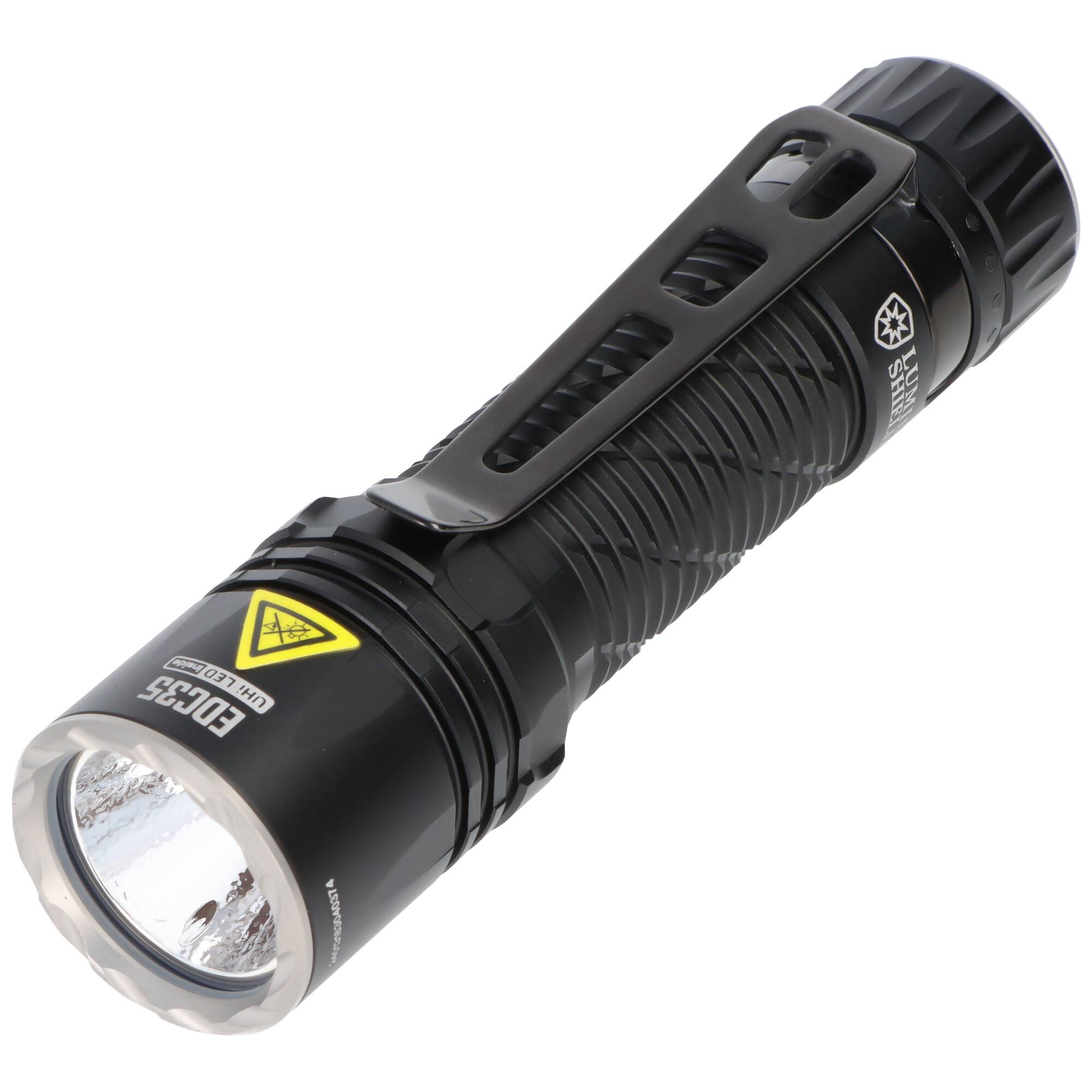 Nitecore EDC35 LED-Taschenlampe mit bis zu 5000 Lumen, NiteLab UHi 40 MAX LED, Lumin Shield Funktion, 21700 Li-Ion Akku-0
