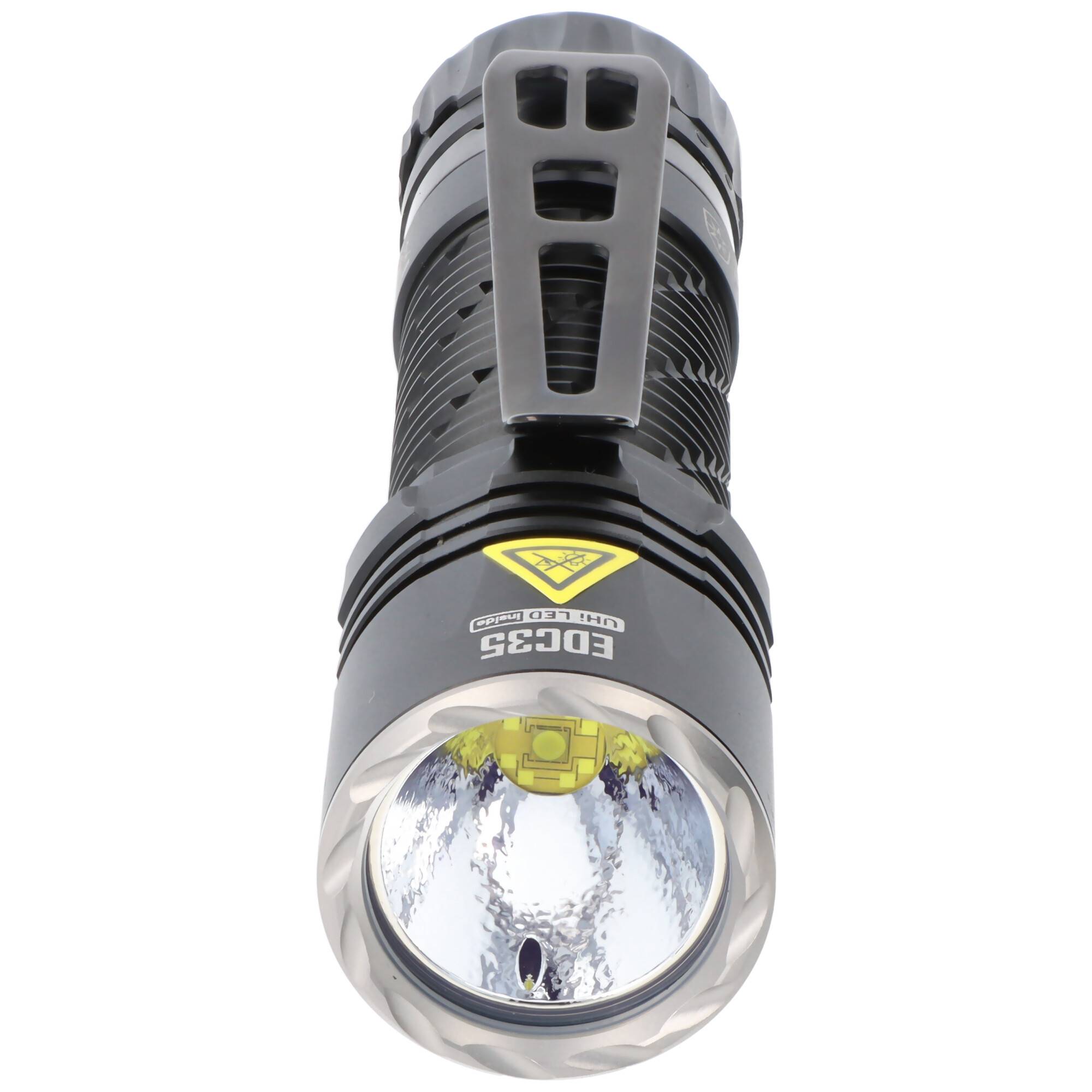Nitecore EDC35 LED-Taschenlampe mit bis zu 5000 Lumen, NiteLab UHi 40 MAX LED, Lumin Shield Funktion, 21700 Li-Ion Akku-4