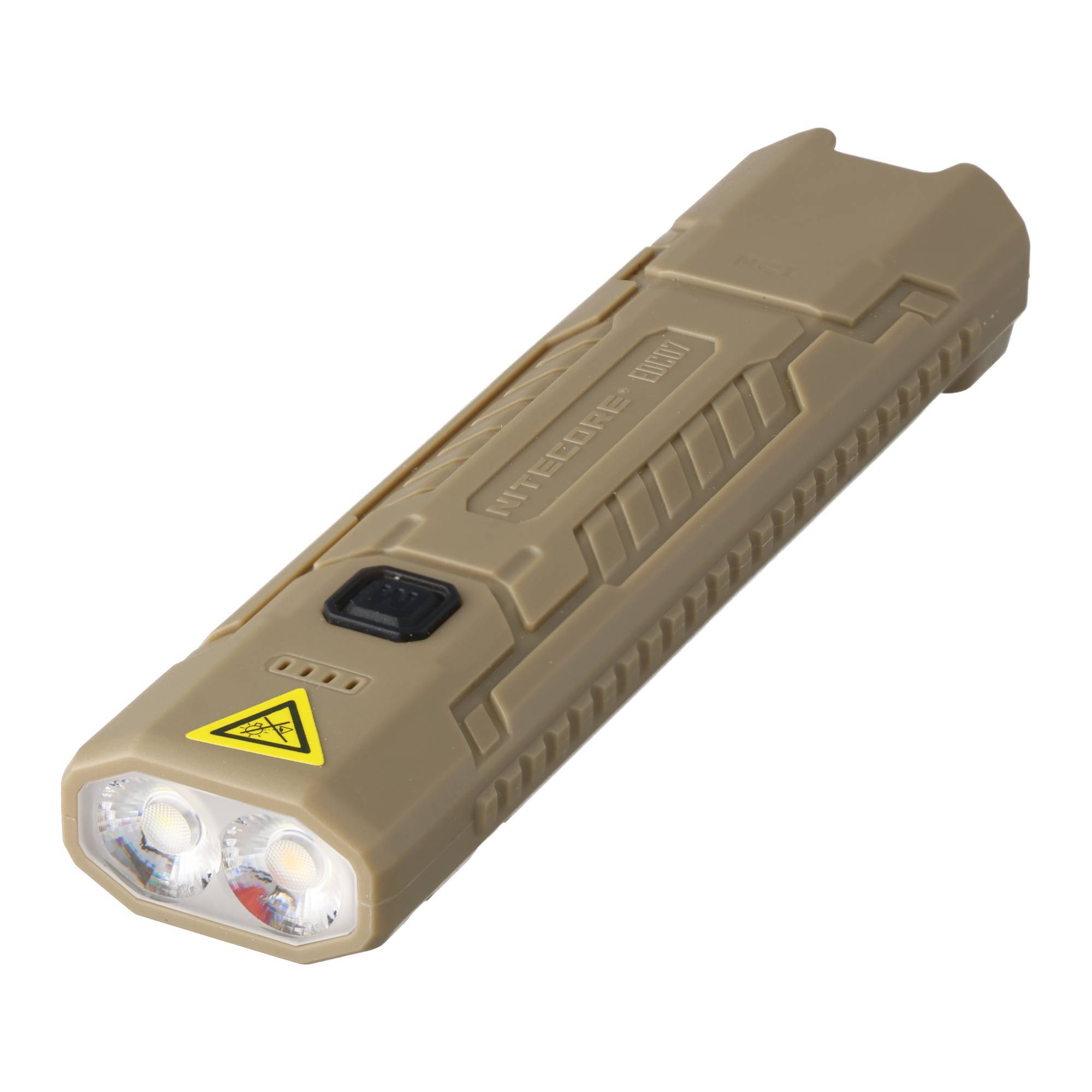 Nitecore EDC07 – 1500 Lumen LED Taschenlampe mit MCT-Technologie, Sand-1