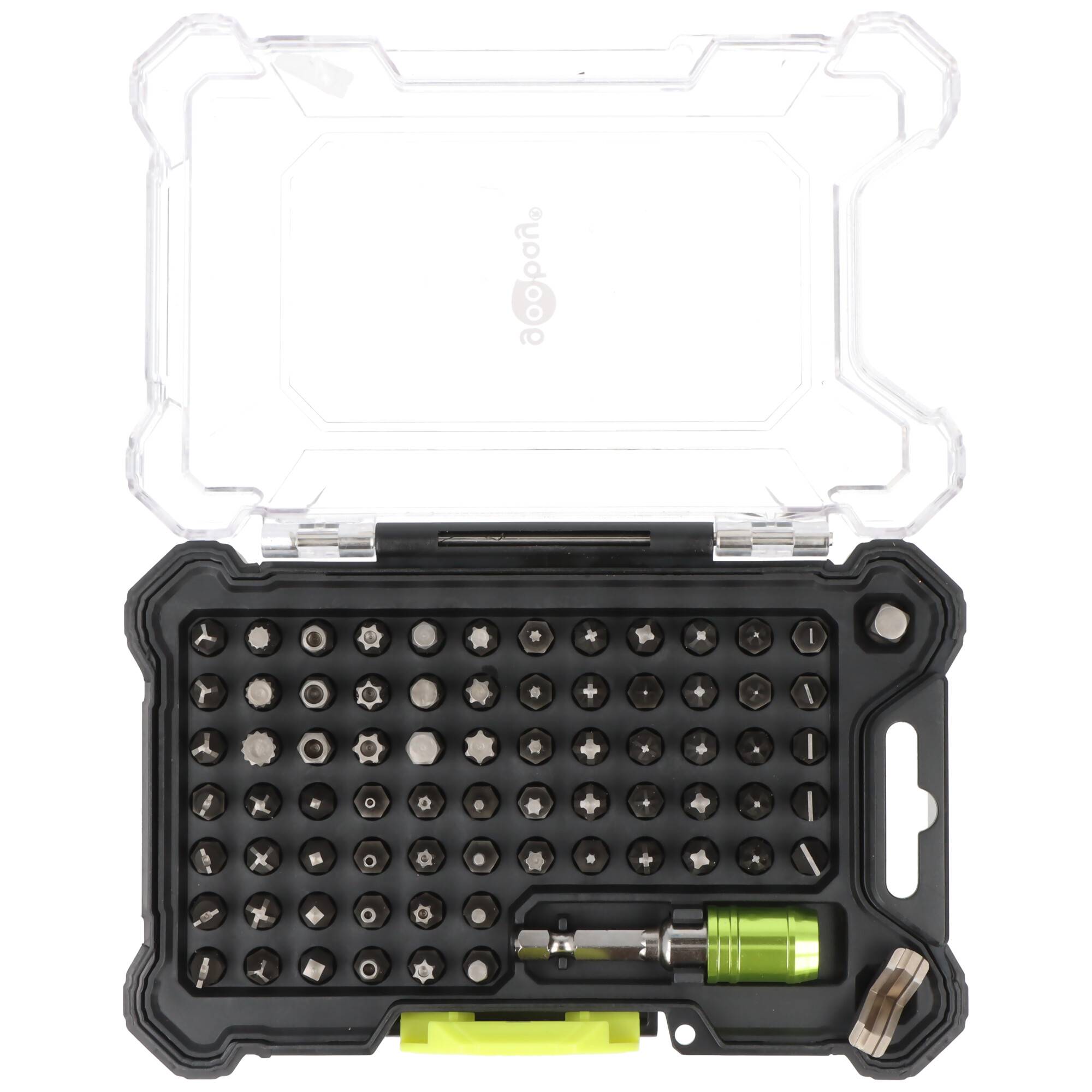 Bithalter-Set 72-teilig mit Quick-Release, CR-V Bits und Stecknussadapter-4