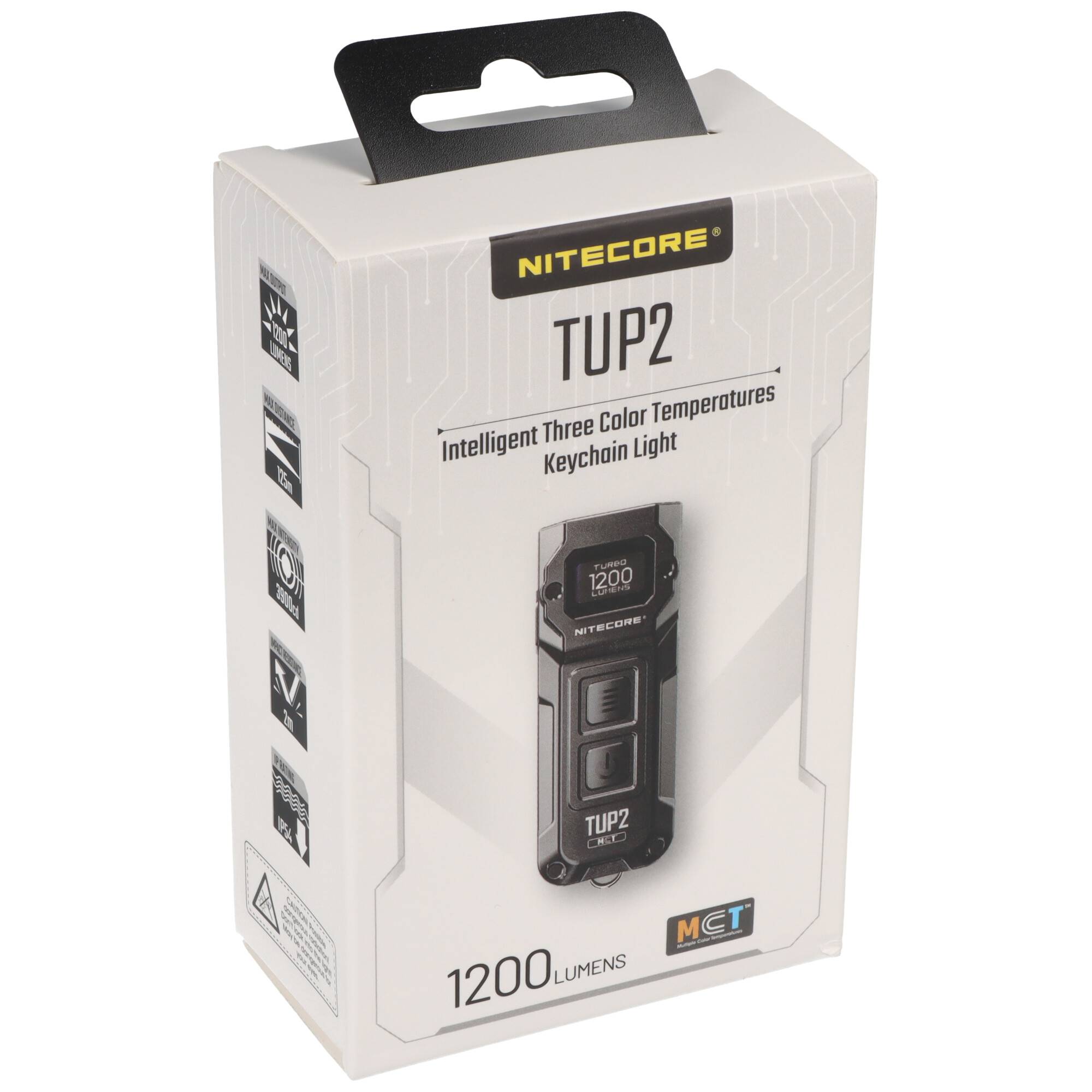 Nitecore TUP2, blau - 1200 Lumen, MCT, OLED-0