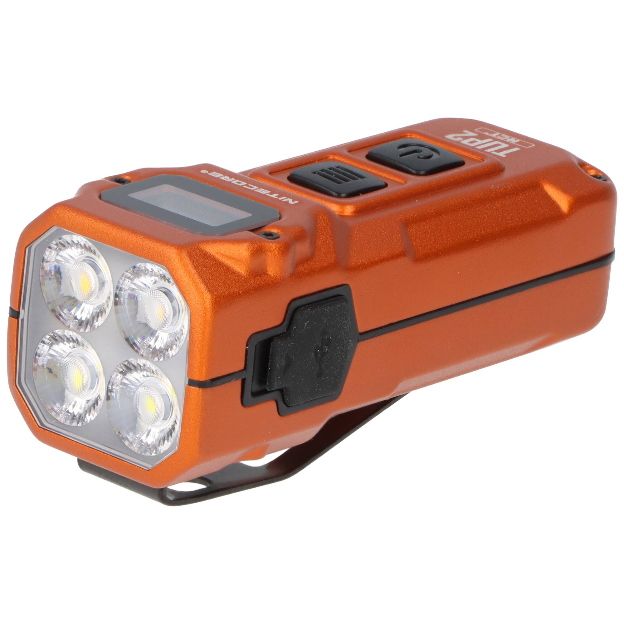 Nitecore TUP2, orange - 1200 Lumen, MCT, OLED-1
