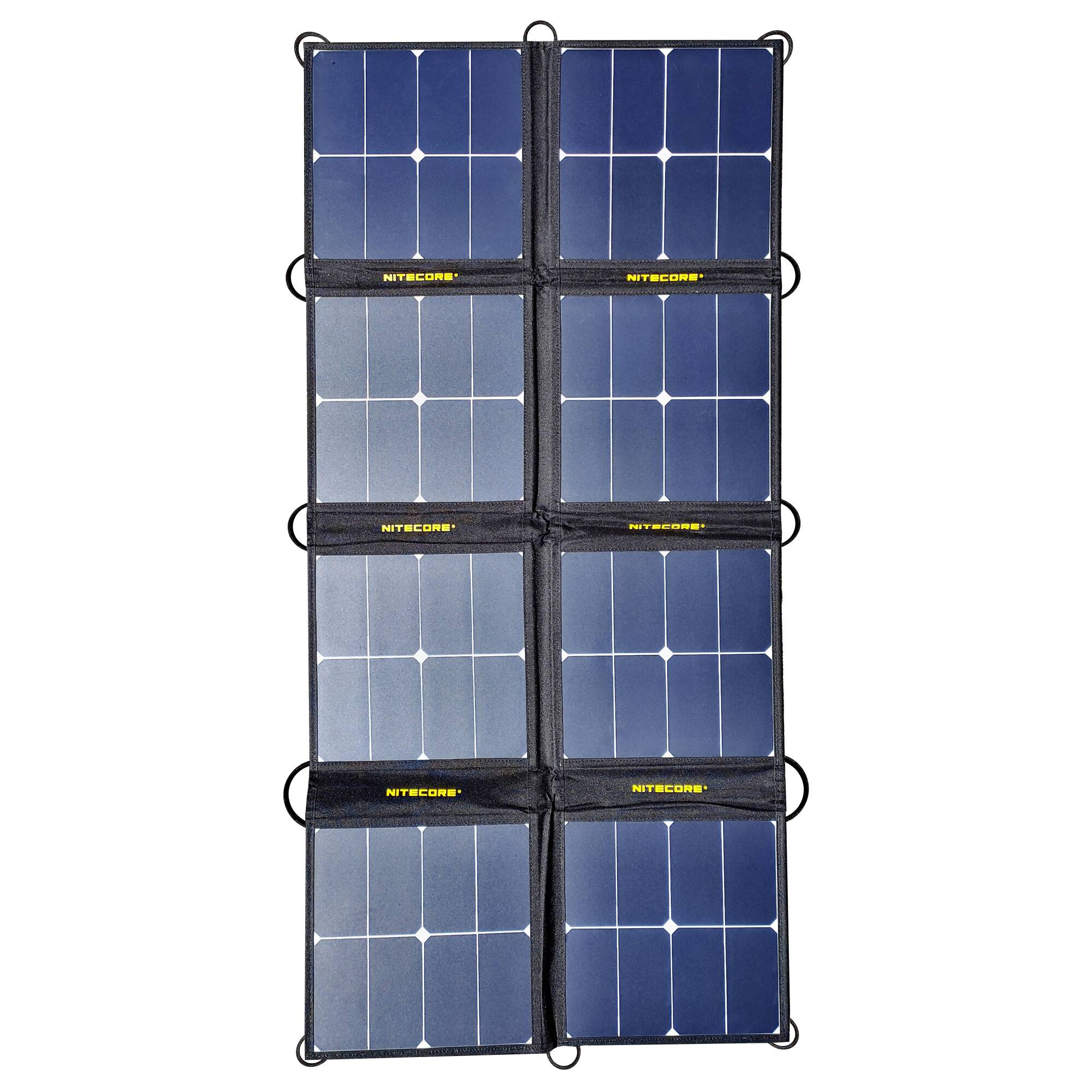 Nitecore FSP100 faltbares Solarpanel mit max. 100W, max. 3A Ausgang, mit USB-C, USB-A Ausgang-0