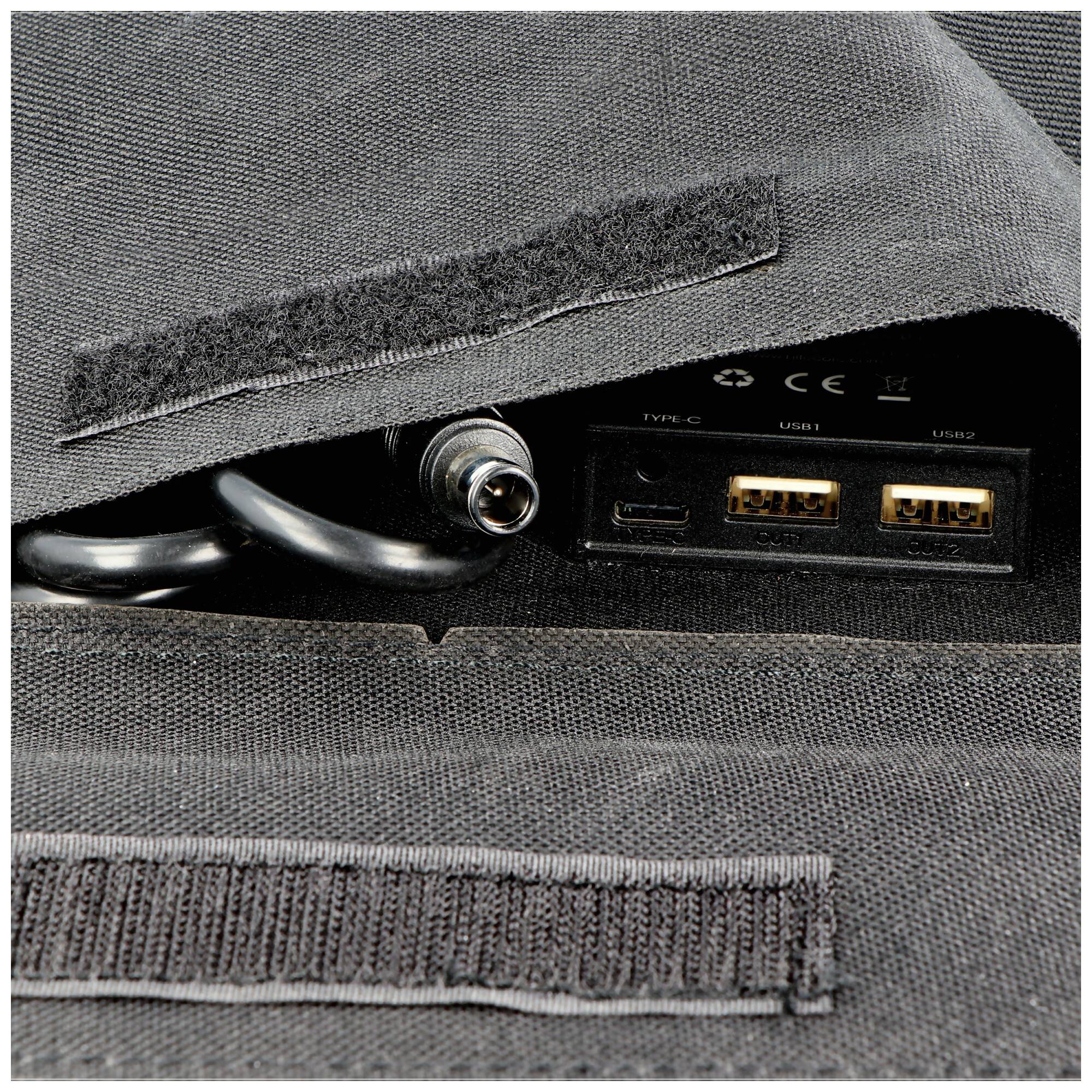 Nitecore FSP100 faltbares Solarpanel mit max. 100W, max. 3A Ausgang, mit USB-C, USB-A Ausgang-4
