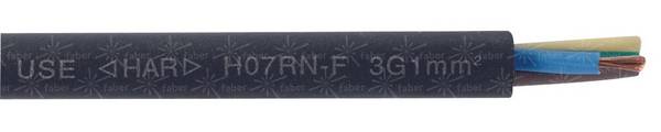 FABE H07RN-F 01X95 SW Gummileitungen H07RN-F 01X95 SW Tromme Eca