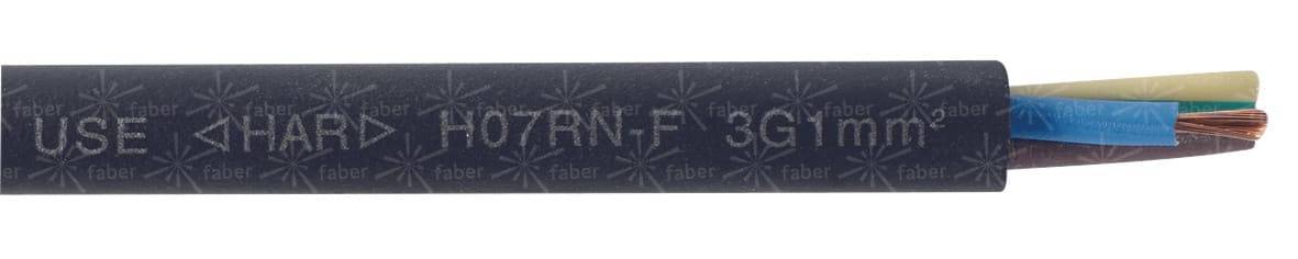 FABE H07RN-F 01X95 SW Gummileitungen H07RN-F 01X95 SW Tromme Eca-0