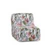 Luftsessel Sitzsack Sitzolo Air inkl. Fußpumpe weiß grau rosa hjh LIVING