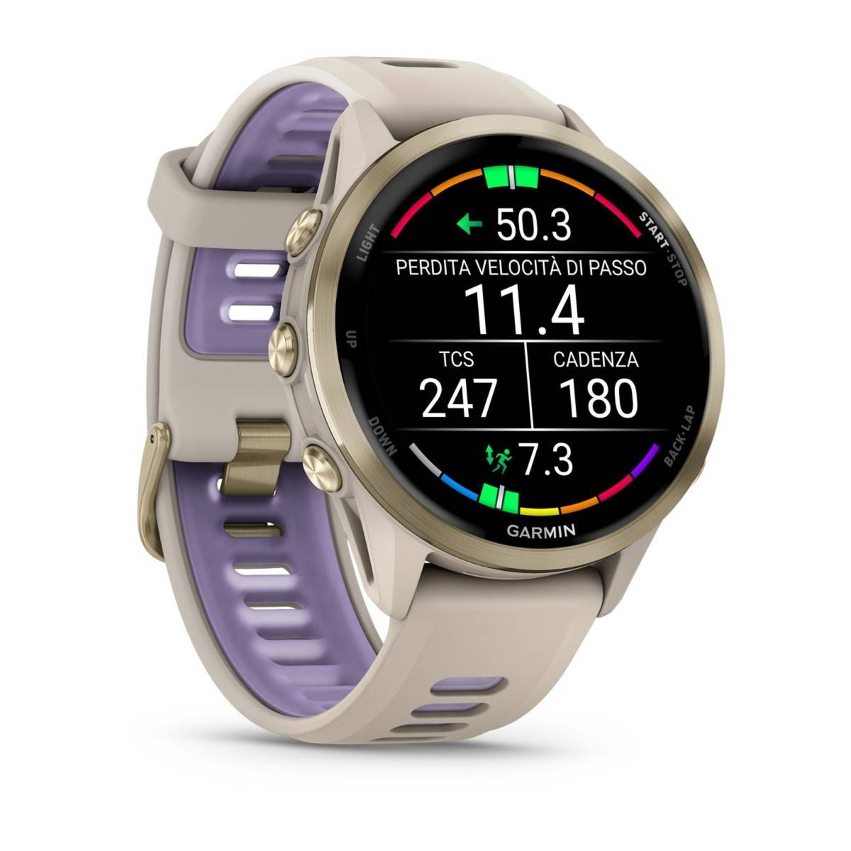 Garmin Forerunner 970 Soft Gold Titanium Android-2