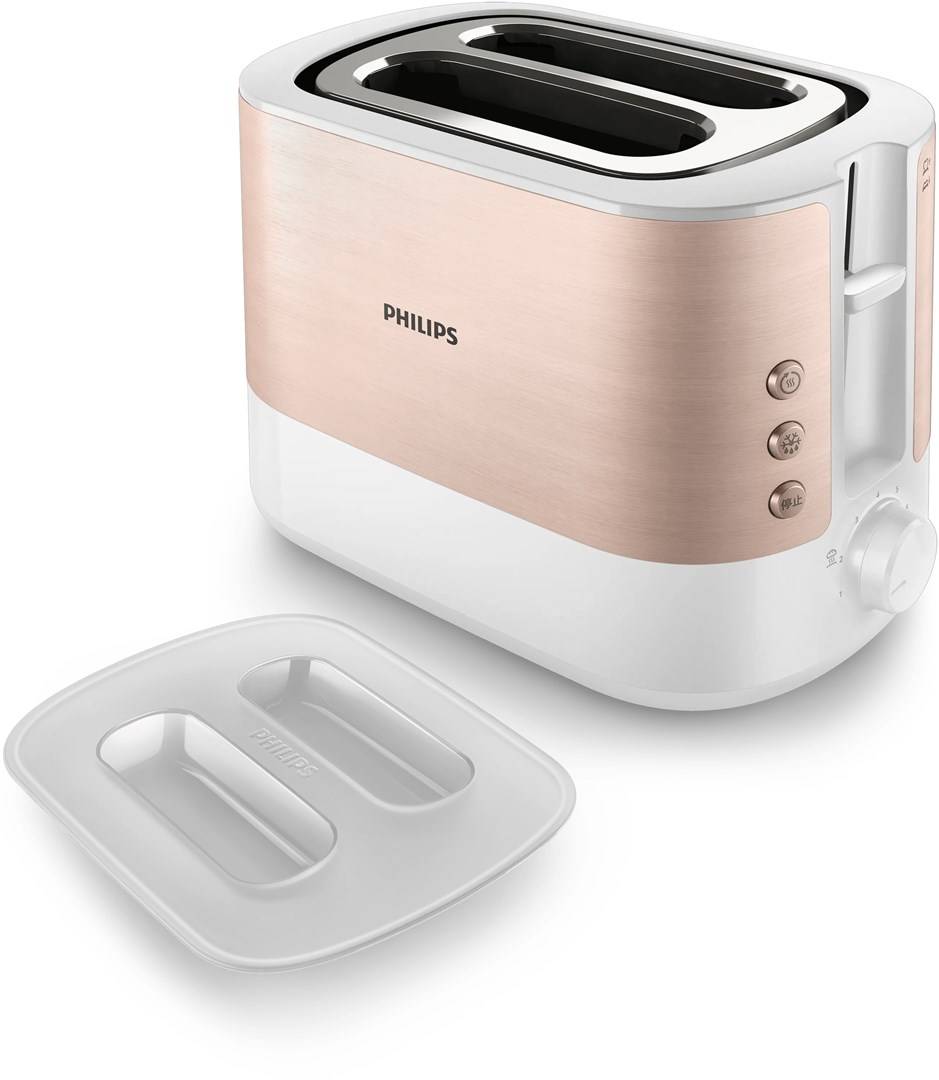 Philips Viva Collection HD2638/11 Pink Power W 1050 Number of Slices 2 Number of Toasting-6