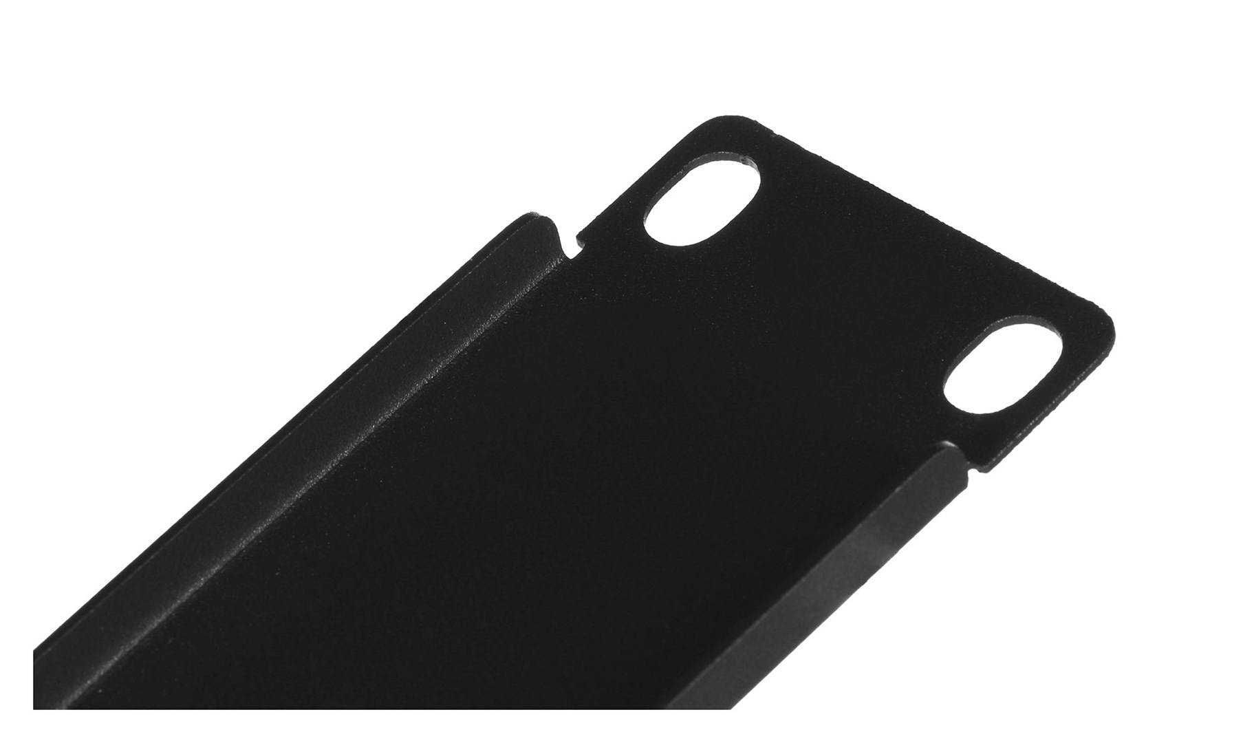 Lanberg Blindabdeckung - Schwarz, RAL 9004 - 1U - 48.3 cm (19")-2