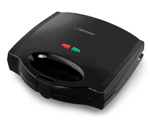 PORTABELLA Toast Machine vaffelbager Grill Black
