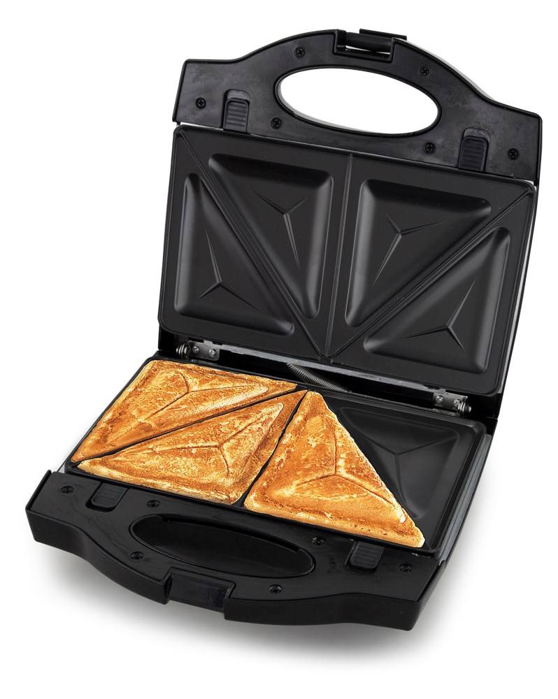 PORTABELLA Toast Machine vaffelbager Grill Black-2
