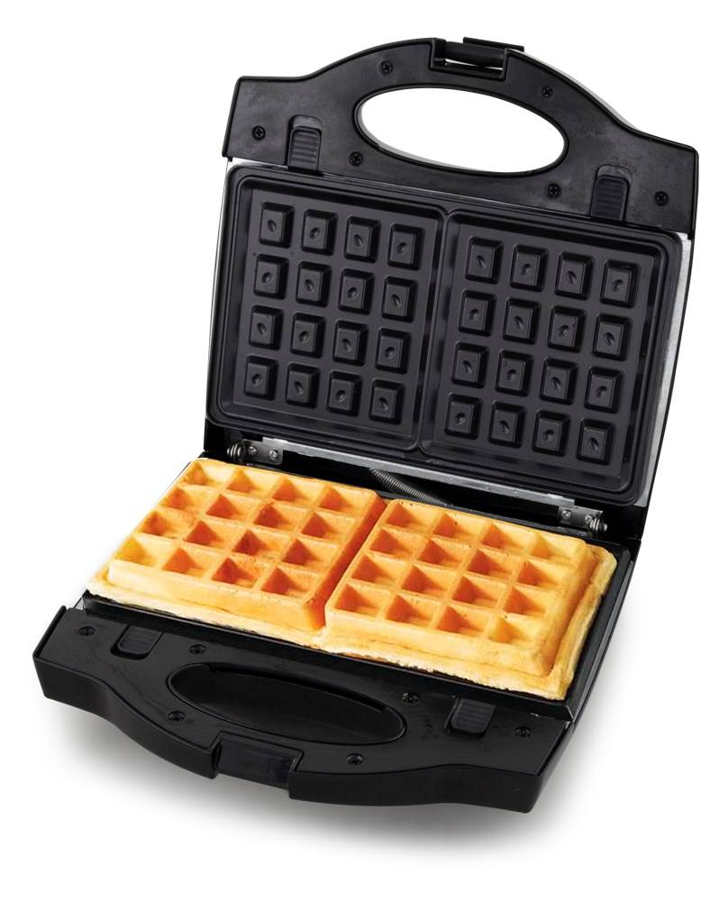 PORTABELLA Toast Machine vaffelbager Grill Black-3