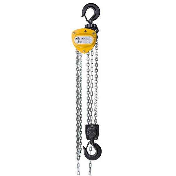 Yale® Handkettenzug VSIII, Tragkraft 30.000 kg, 12 Kettenstränge