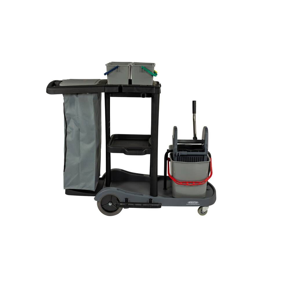 SPRiNTUS Servicewagen, Eimer 2x 17 Liter + 4x 4 Liter-3