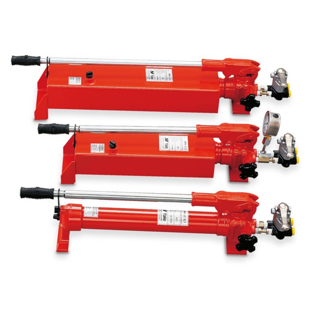 Yale® Handpumpe HPH-2/0,7A, hydraulisch, Tankvolumen 0,7 Liter-0