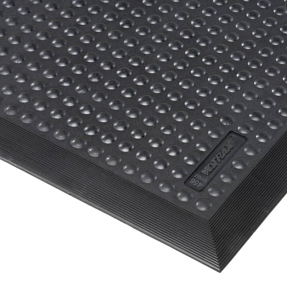 Arbeitsplatzmatte, rutschfeste Noppenoberfläche, BxT 1200x900 mm, Nitrilgummi-0