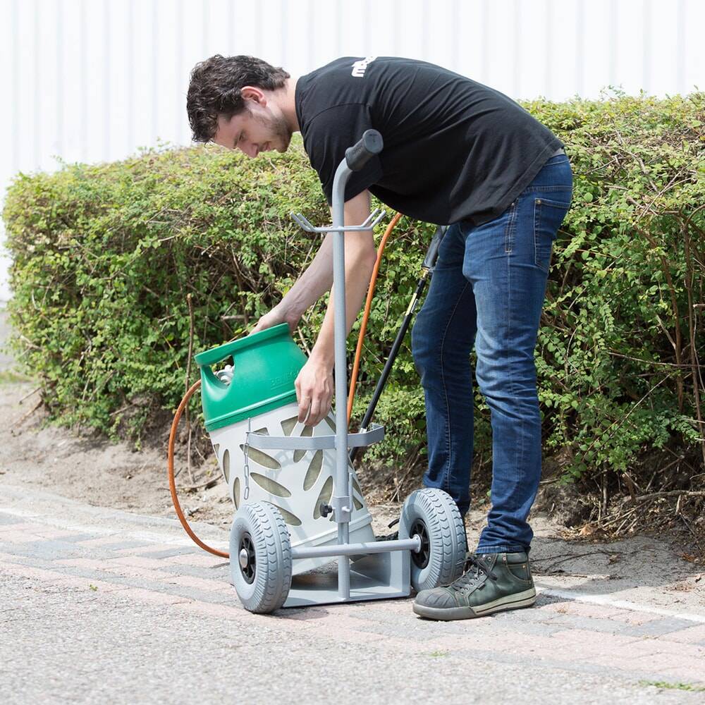 Matador Brennerkarre - kompatibel mit 1 x 10,5 kg Gasflasche-1