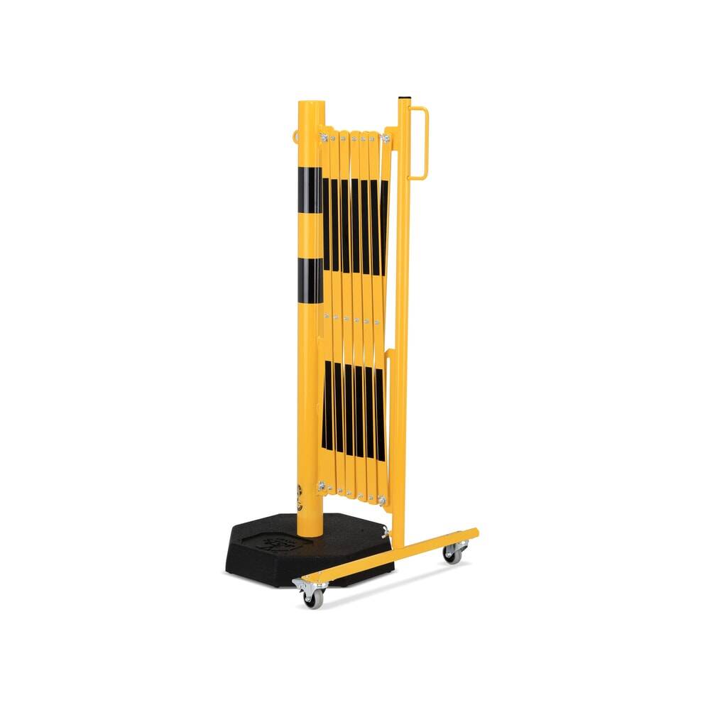 dancop Scherengitter, 1 Rollenfuß, 1 Standpfosten, Breite 3.600 mm, ge-1