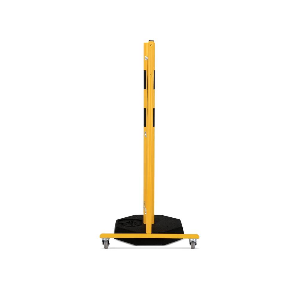 dancop Scherengitter, 1 Rollenfuß, 1 Standpfosten, Breite 3.600 mm, ge-2