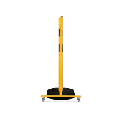 dancop Scherengitter, 1 Rollenfuß, 1 Standpfosten, Breite 3.600 mm, ge-2