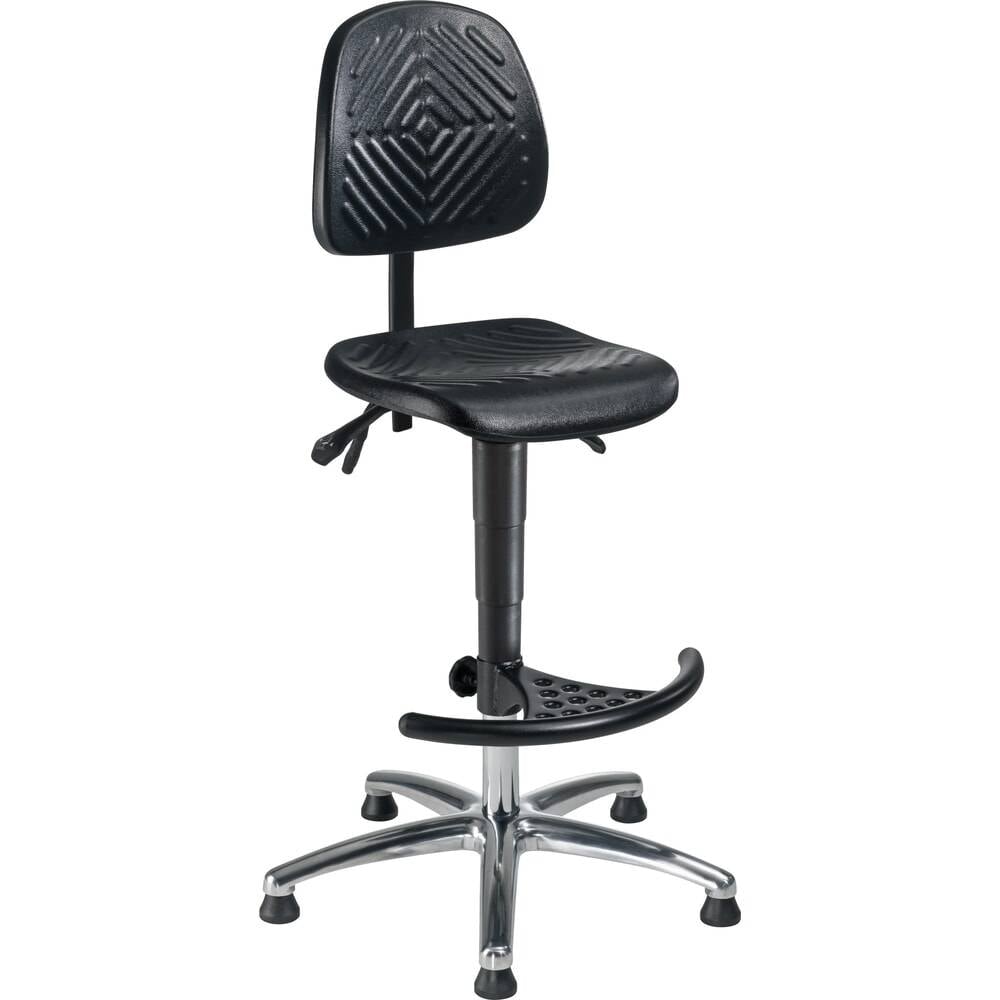 meychair Arbeitsdrehstuhl High-Level, Sitzhöhe 580-830 mm, Stahlbasis-0