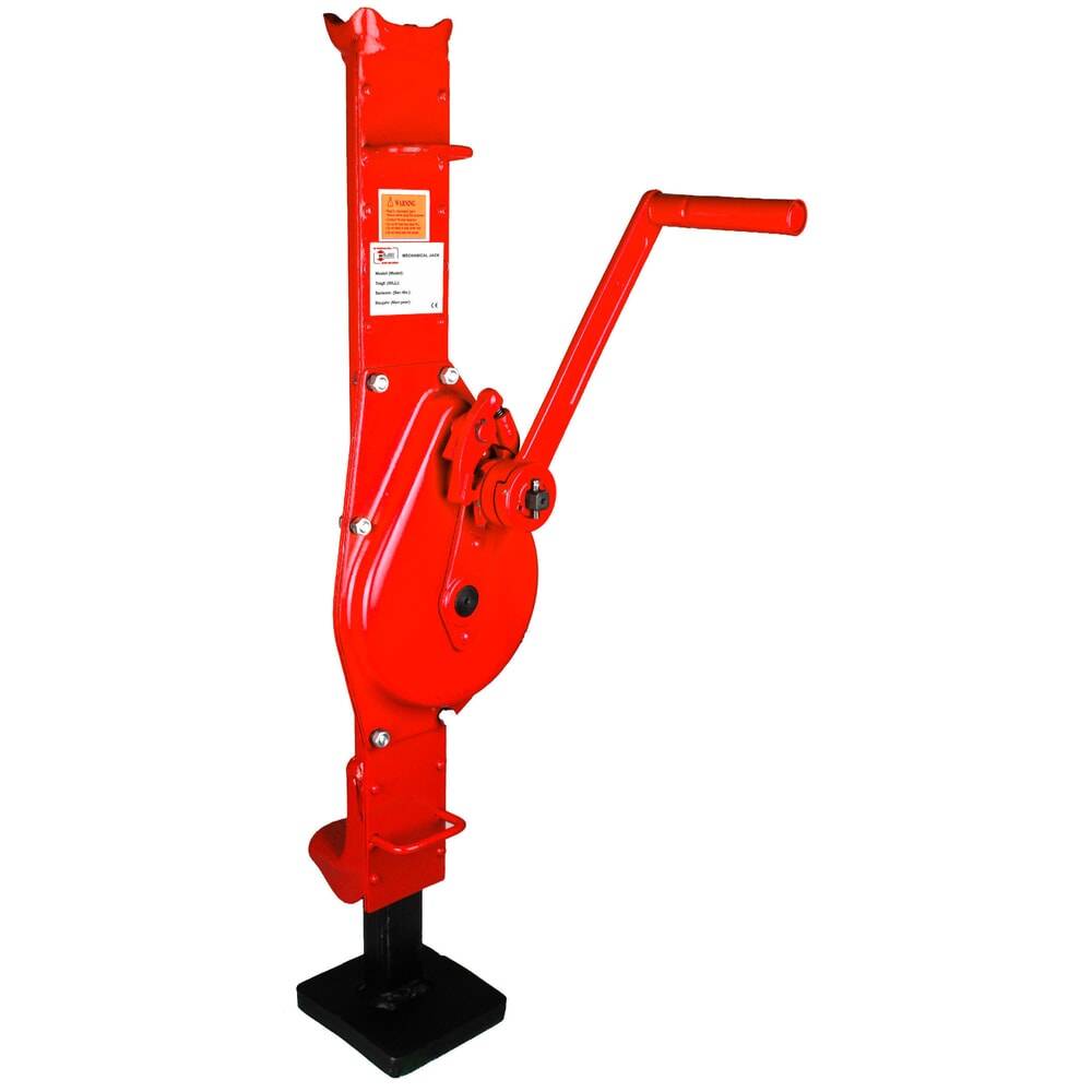 McBULL® Stahlwinde (feste Hubklaue), Tragkraft 10.000 kg, Hubhöhe 390-0
