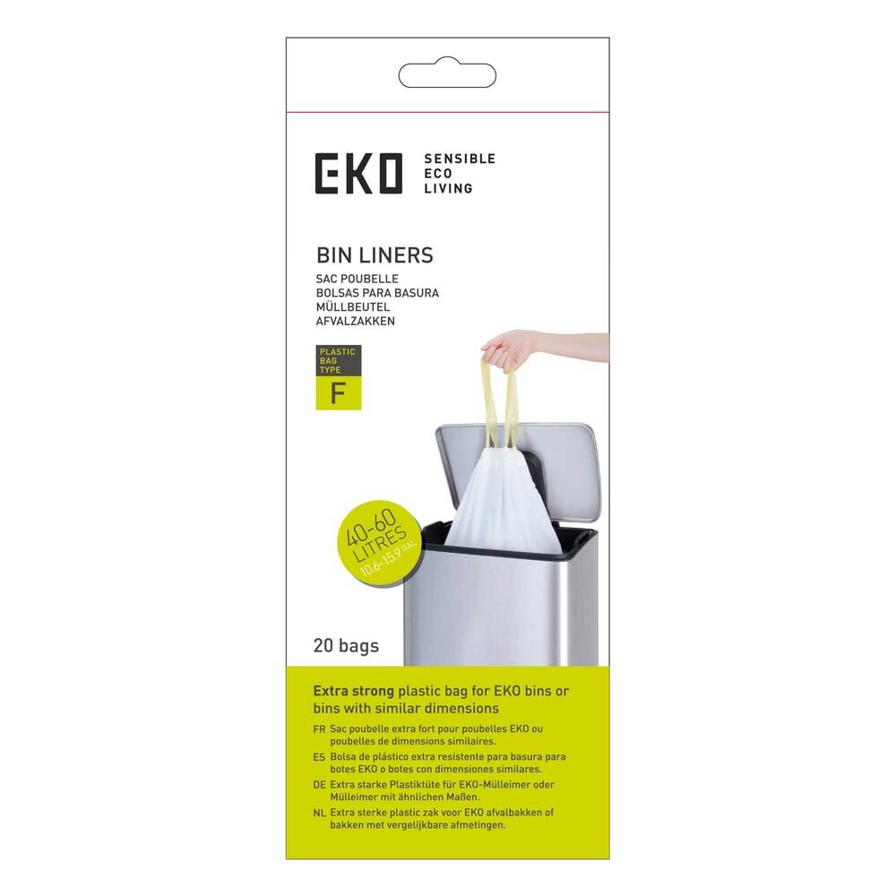 EKO Abfallsäcke, weiß, 60 Liter, 288 Stk/VE-0