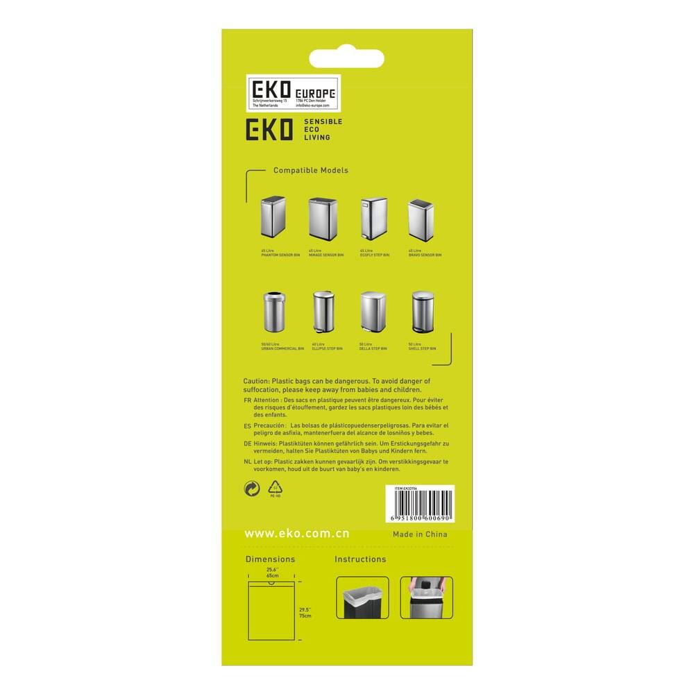 EKO Abfallsäcke, weiß, 60 Liter, 288 Stk/VE-4