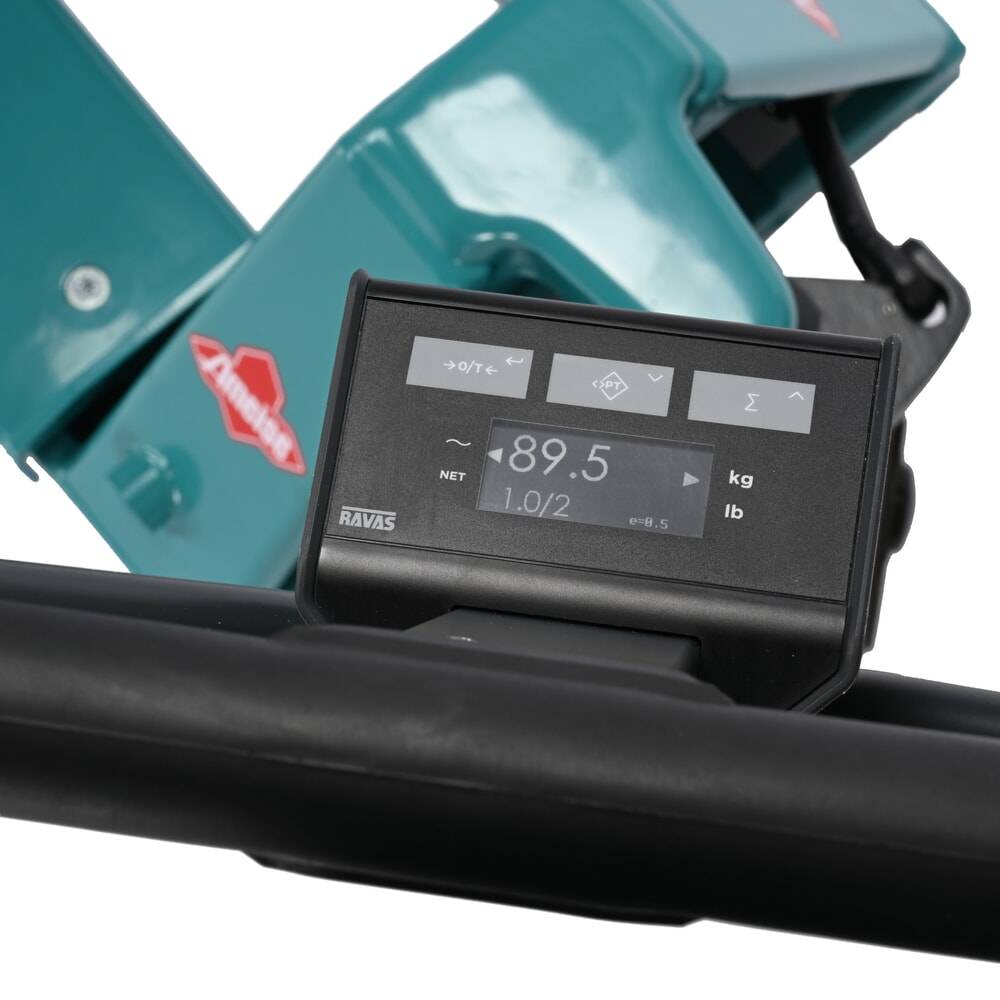 Hubwagen mit Waage Ameise® PTM 2.0 Scale mit Display am Deichselkopf-2