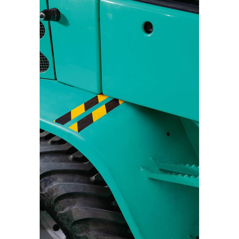 DURABLE Antirutschband DURALINE® GRIP+, Breite 25 mm, gelb/schwarz, 5-3