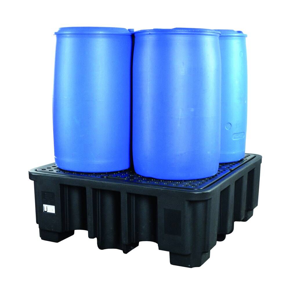 Auffangwanne 450l L1380xB1290xH480mm PE m.PE-Stellebene-1