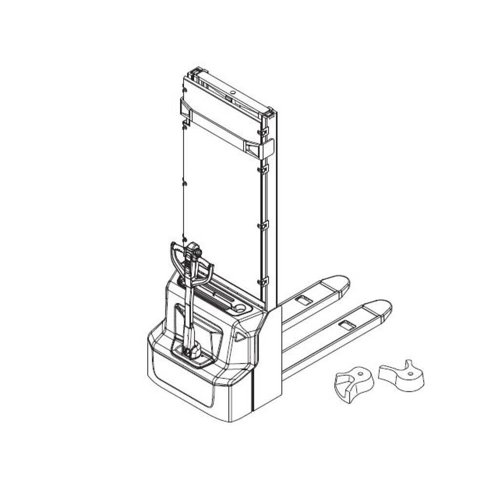 Self-Service-Kit für Elektro-Hochhubwagen Ameise® PSE 1.2 - Drehgriffw-1