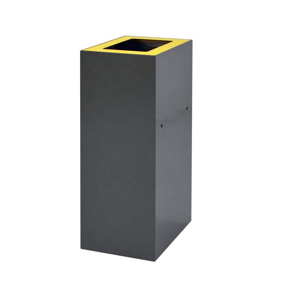 Deckel für modulare Abfalltrennanlage, 60 Liter, gelb-3