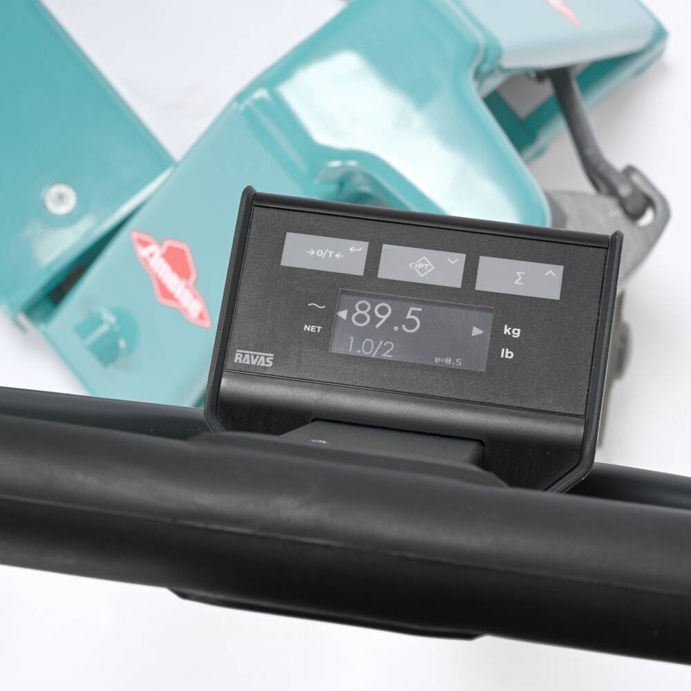 Hubwagen mit Waage Ameise® PTM 2.0 Scale mit Display am Deichselkopf-2