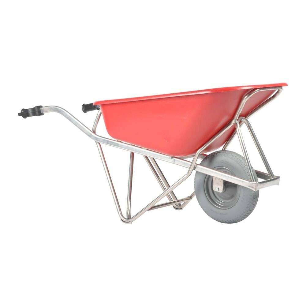 Matador Profi-Schubkarre aus Aluminium (ergonomisch), Pannensicherer R-0